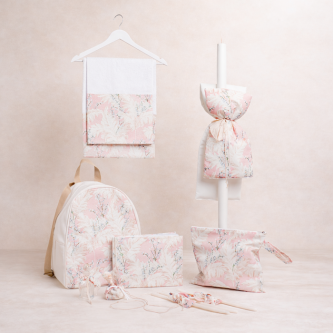 Σετ Βάπτισης Pink Pampas 331061 